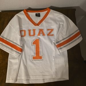 Colosseum Women's Orange and White Jersey